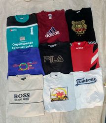 Vintage adidas,mix brand sweatshirts