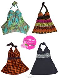 Tops à col halter tendance Y2K en vente #A609