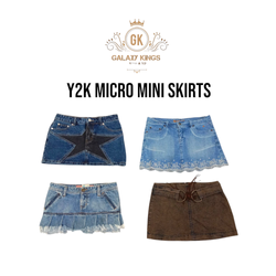 Gonne Micro Mini Y2K