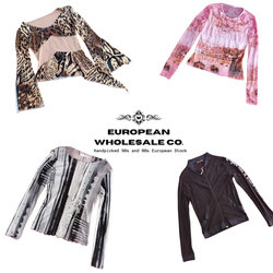 Y2K Italian Fairycore Mesh Long Sleeve Tops Mix(EW..