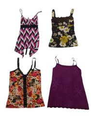 Printed poly tops -25pcs -17/4/25