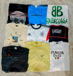vintage adidas,mix brand t shirts
