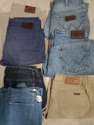 Jeans masculinos de marca - 10 peças