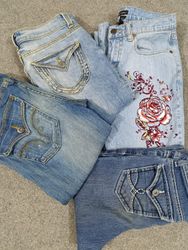 HD773 Ladies True Y2K Flared Jeans - 11 pcs