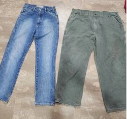 Carhartt and Dickies Jeans and 1 Pcs Dungree