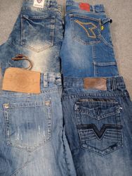 #617 Men Designer Baggy Shorts -15