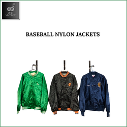 BASEBALL NYLON JACKETS - 10 STÜCK (BUNDLE 5)