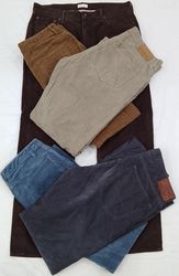 CR4164 Unisex Corduroy Pants - 20 Pcs