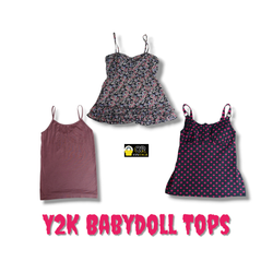 Y2K Babydoll Tops ✨ Vintage Vibes