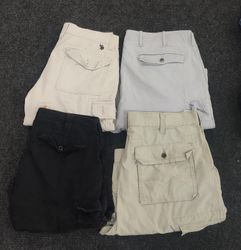 Branded cotton shorts
