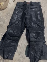Leather Motorcycle Pant