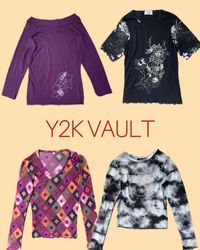 Tops en maille mixte Y2K (YV-174)