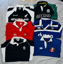 Mix de vêtements vintage de rugby de club lot de 1..