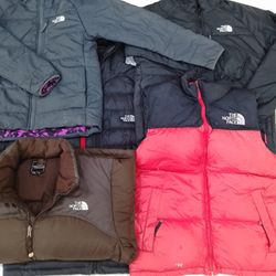 CR4191 TNF Puffer Jackets - 12 Pcs