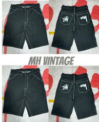 Stussy Rework Style Black Shorts