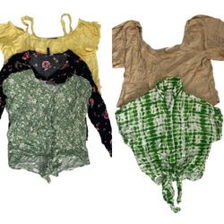 Women crop tops 12 pcs
