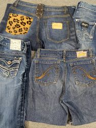 HD785 Ladies Y2K Flared Jeans - 11 pcs