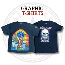 T-shirts graphiques mixtes