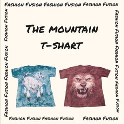 (FF-830) The Mountain T-shirt (Animal Printed)