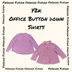 (FF-831) Office Button down Shirt