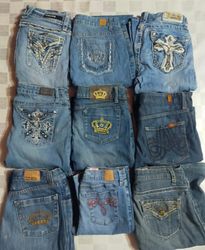VIGOSS ET AUTRES MARQUES MIXTES PANTALONS JEANS FE..