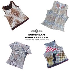 Y2K Europäisches Sommer-Vibe Tops Mix (EWC56)