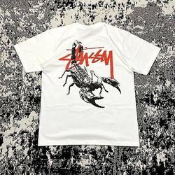 Stussy rework style scorpion white tees 20 pcs