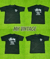 Stussy Rework Style Black T- Shirt