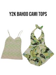 Y2K Bahoo Cami Tops