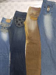 R61 Ladies Y2k Flared Jeans-12