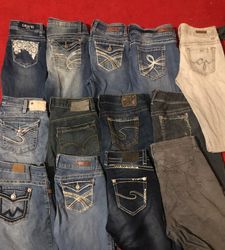 Mix brand pant women embroidry
