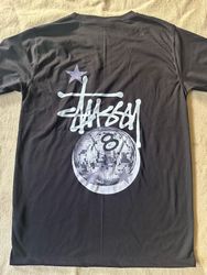 Stussy rework style 8ball star black tees 20 pcs