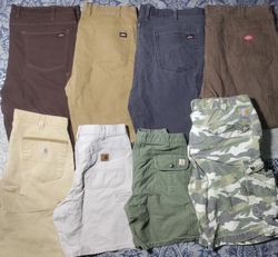 Calças curtas de marcas mistas 20 pcs