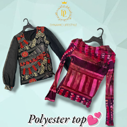 Polyester tops 30 pieces