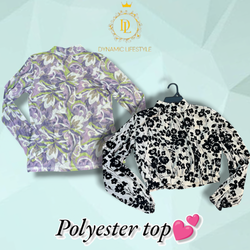 Polyester tops 70 pieces