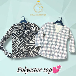 Long sleeves mesh tops 100 pieces