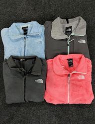 Las chaquetas de forro polar de The North Face.