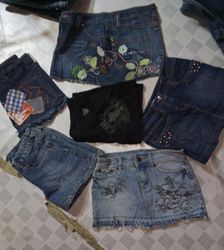 UNBRANDED WOMEN WEAR MICRO MINI SKIRTS  (MD 430)