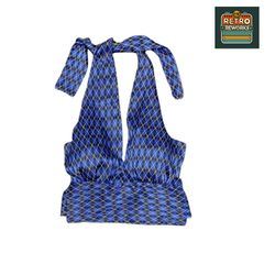 SS25 Rework Satin Neck Halter Top