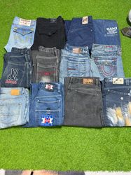 Hip hop / Embroidery Jeans and shorts
