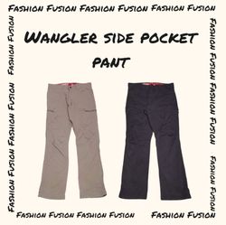 (FF-852) Side pocket Wrangler pant