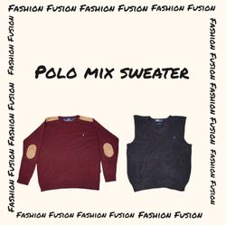(FF-843) polo Sweater