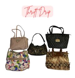 Coach, Guess and Y2K premium handbag bundle - 10pc..