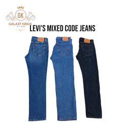 Levi's mixed code jeans