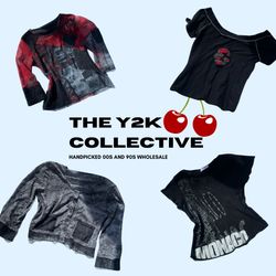 00s European Archival Mesh Tops Mix (TEC36)