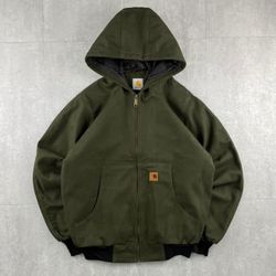 Jaquetas Verde Escuro Estilo Rework Carhartt