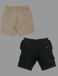 「RLとDickiesのショーツ」