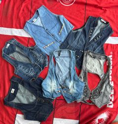 Gilet in denim 25 pezzi