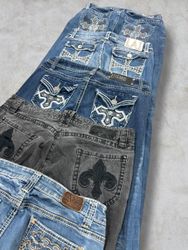 Women's Y2K Embellished Miss Me Style Jeans 20 Pcs..