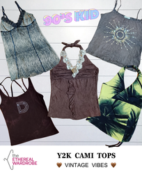 Riporta il Glam! Top in Cami Y2K per il bambino de..
